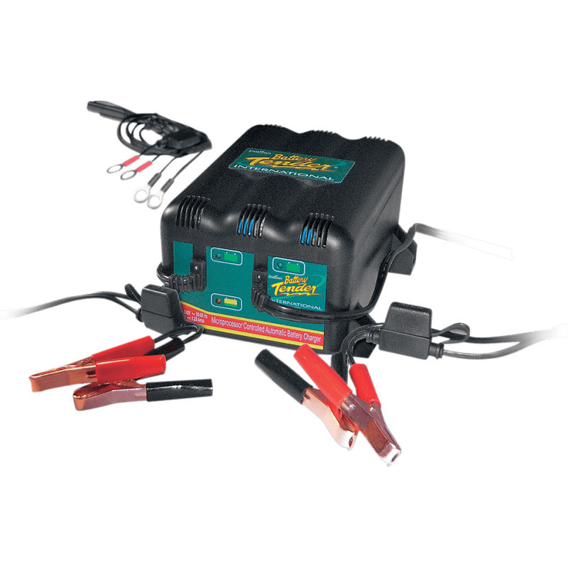 BATTERY TENDER BATTERY CHARGER 2 - BANK INTERNATIONAL (022 - 0165 - DL - CA) - DRIVEN Canada's Powersports 734357216585022 - 0165 - DL - CA