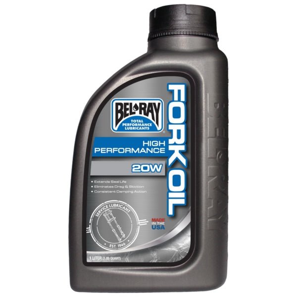 BEL - RAY HIGH PERFORMANCE FORK OIL 20W (1L) (301411150160) - DRIVEN Canada's Powersports 10690509200543301411150160