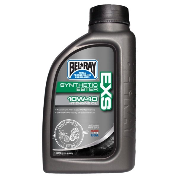 BEL - RAY SYNTHETIC EXS 4T ENGINE OIL 10W40 (1L) (301702150160) - DRIVEN Canada's Powersports 10690509400042301702150160