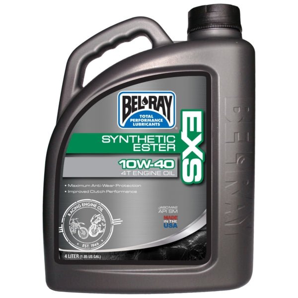 BEL - RAY SYNTHETIC EXS 4T ENGINE OIL 10W40 (4L) (301702150185) - DRIVEN Canada's Powersports 10690509400059301702150185