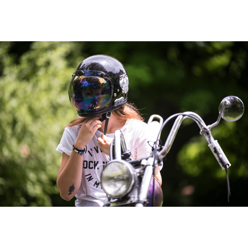 BILTWELL BUBBLE SHLD RNB AF Mirror Other - Driven Powersports