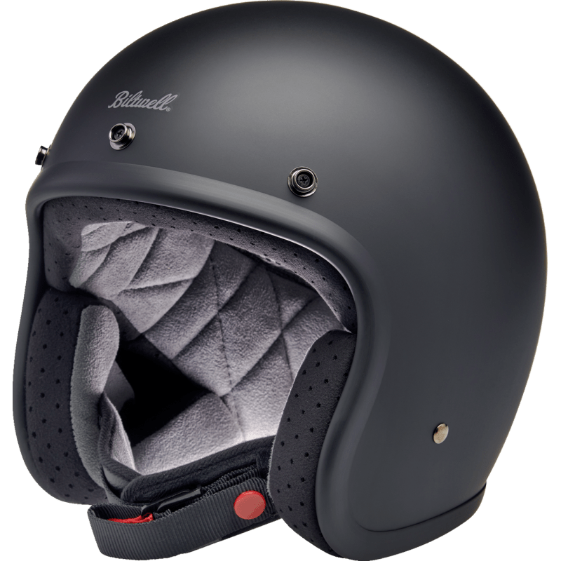 BILTWELL HELMET BONANZA Flat Black Other - Driven Powersports
