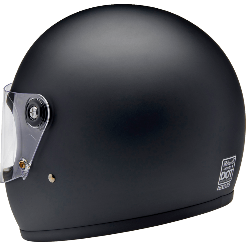 BILTWELL HELMET GRINGO S Flat Black Other - Driven Powersports