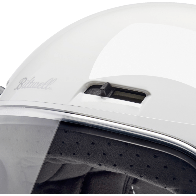 BILTWELL HELMET GRINGO SV Gloss White Other - Driven Powersports