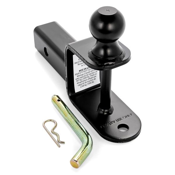 BLACKBOAR BALLMOUNT 2" BALL 2" SHANK (66025) - DRIVEN Canada's Powersports 01471766025966025