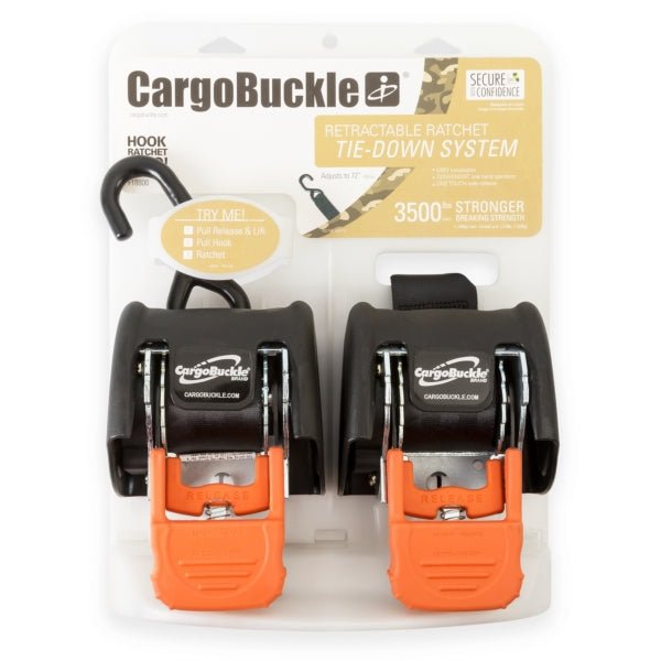 BOATBUCKLE G3 RETRACTABLE RATCHET TIE - DOWN (F18800) - DRIVEN Canada's Powersports 079111188006F18800