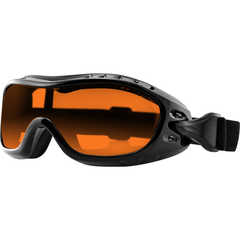 BOBSTER NIGHT HAWK GLOSS BLACK FRAME LENS - DRIVEN Canada's Powersports 642608054339BHAWK01A