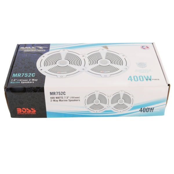 BOSS AUDIO 7.5” 2 - WAY AUDIO SPEAKER - DRIVEN Canada's Powersports 791489114165MR752C