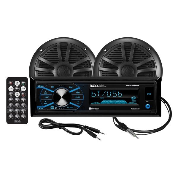 BOSS AUDIO AUDIO RECEIVER KIT MCKBK634B.6 (MCBK634B.6) - DRIVEN Canada's Powersports 791489126335MCBK634B.6