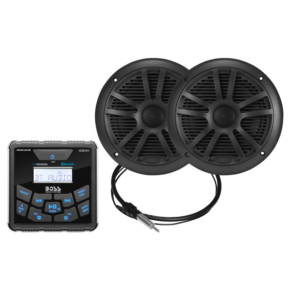 BOSS AUDIO AUDIO RECEIVER & SPEAKER MCKGB450W.6 - DRIVEN Canada's Powersports 791489125406MCKGB450B.6