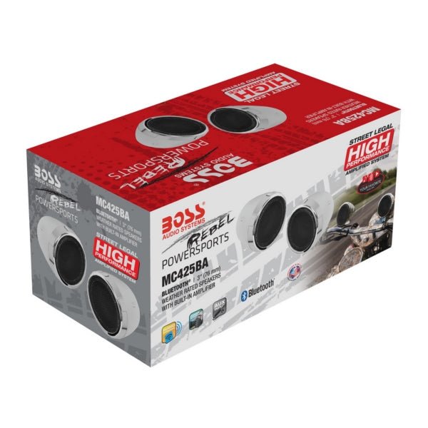 BOSS AUDIO AUDIO SPEAKER & AMPLIFIER SYSTEM MC425BA - DRIVEN Canada's Powersports 791489125758MC425BA