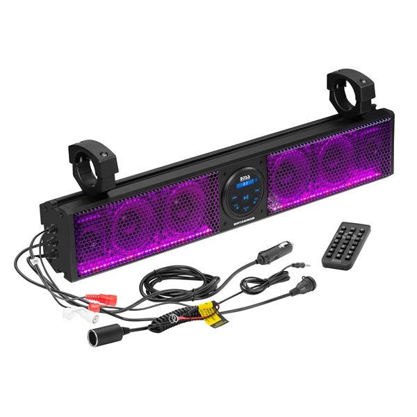 BOSS AUDIO SOUND BAR BLUETOOTH 26'' - DRIVEN Canada's Powersports 791489129657BRT26RGB