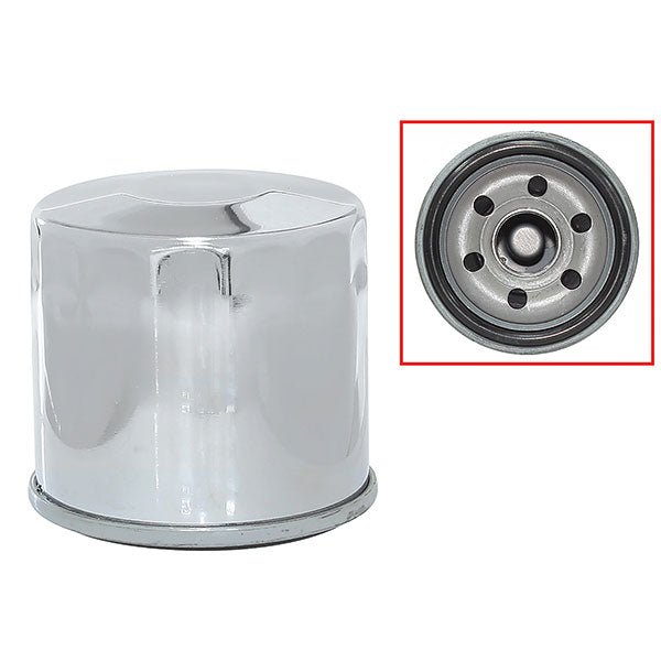 BRONCO CHROME OIL FILTER (AT - 07011 - 1) - DRIVEN Canada's Powersports AT - 07011 - 1