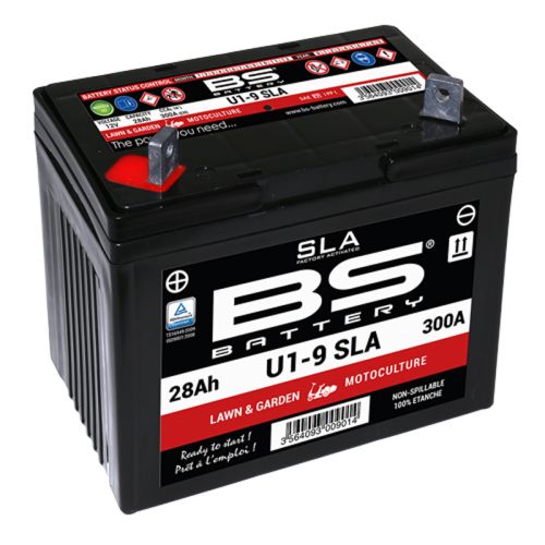 BS Battery BS SLA U1 - 9 Factory Activited 12V Battery - DRIVEN Canada's Powersports 3564093009014300901