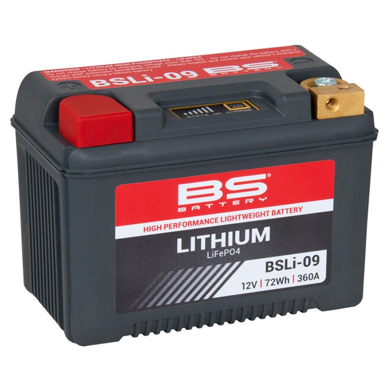 BS BATTERY BSLI - 09 12V LITHIUM BATTERY (360109) - DRIVEN Canada's Powersports 3564094601095360109