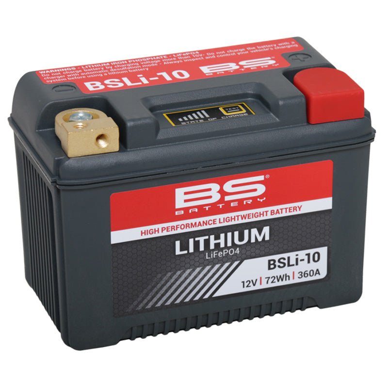 BS BATTERY BSLI - 10 12V LITHIUM BATTERY (360110) - DRIVEN Canada's Powersports 3564094601101360110
