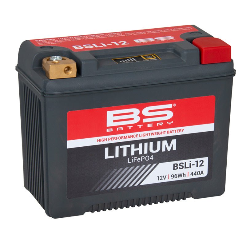 BS BATTERY BSLI - 12 12V LITHIUM BATTERY (360112) - DRIVEN Canada's Powersports 3564094601125TS360112