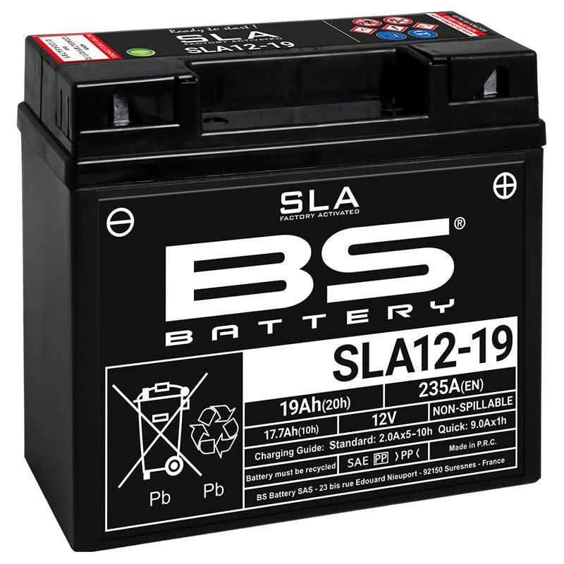 BS BATTERY SLA12 - 19 FACTORY ACTIVATED 12V BATTERY (300632) - DRIVEN Canada's Powersports 3661451002967300632