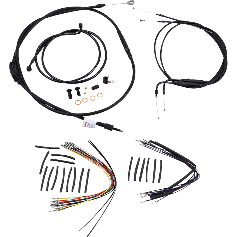 BURLY BRAND 00 - 06 FLST CABLE KIT 16" (B30 - 1013) - DRIVEN Canada's Powersports B30 - 1013B30 - 1013