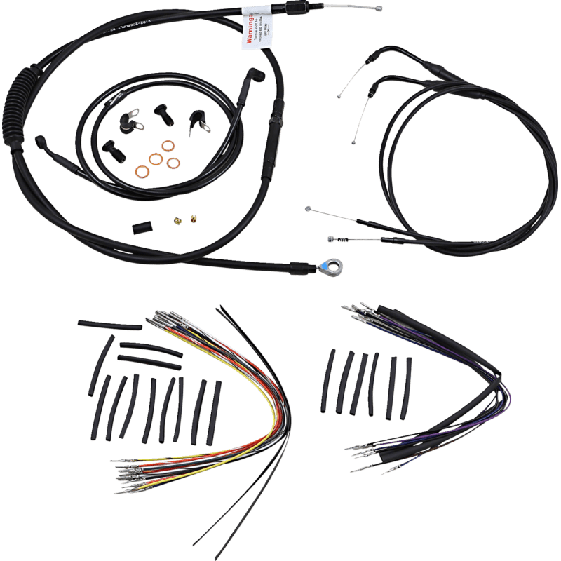 BURLY BRAND 00 - 06 FXST CABLE KIT 14" (B30 - 1011) - DRIVEN Canada's Powersports B30 - 1011B30 - 1011