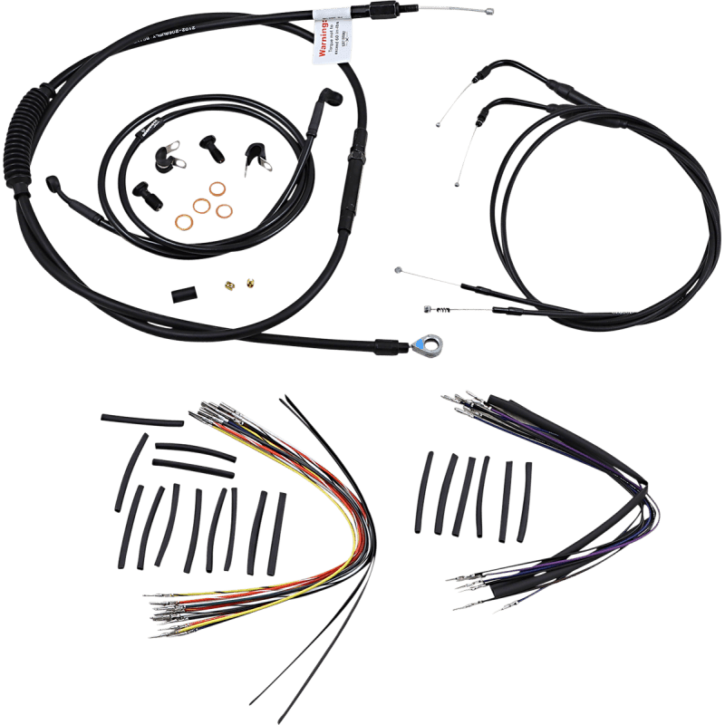 BURLY BRAND 00 - 06 FXST CABLE KIT 14" (B30 - 1011) - DRIVEN Canada's Powersports B30 - 1011B30 - 1011