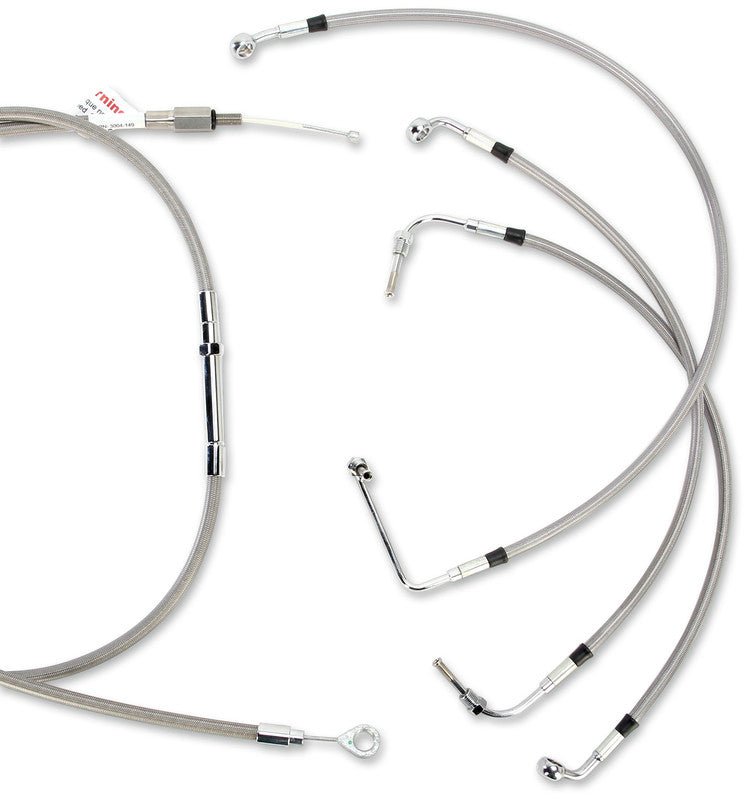 BURLY BRAND 08 - 13 FLH 13" CABLE CONTROL KIT S/S (B30 - 1103) - DRIVEN Canada's Powersports B30 - 1103B30 - 1103