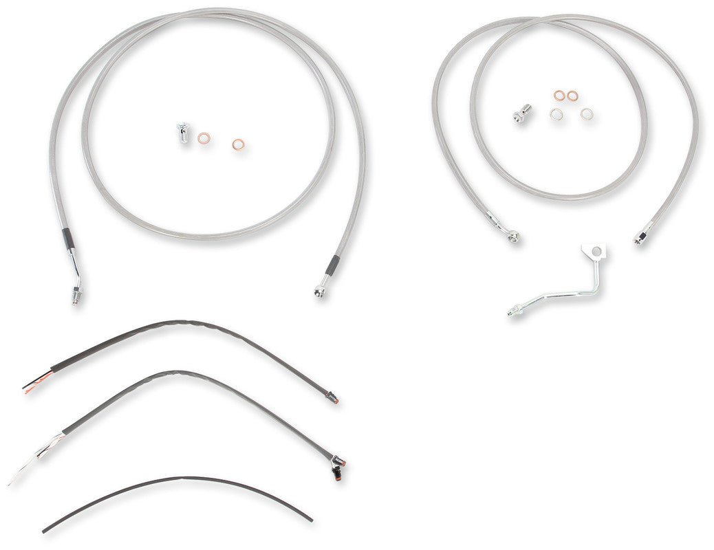 BURLY BRAND 14 - 15 FLH 13" CABLE CONTROL KIT ABS S/S (B30 - 1119) - DRIVEN Canada's Powersports B30 - 1119B30 - 1119