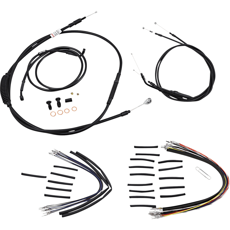 BURLY BRAND 14" T BAR CABLE KIT 07 - 11 DYNA (B30 - 1148) - DRIVEN Canada's Powersports B30 - 1148B30 - 1148