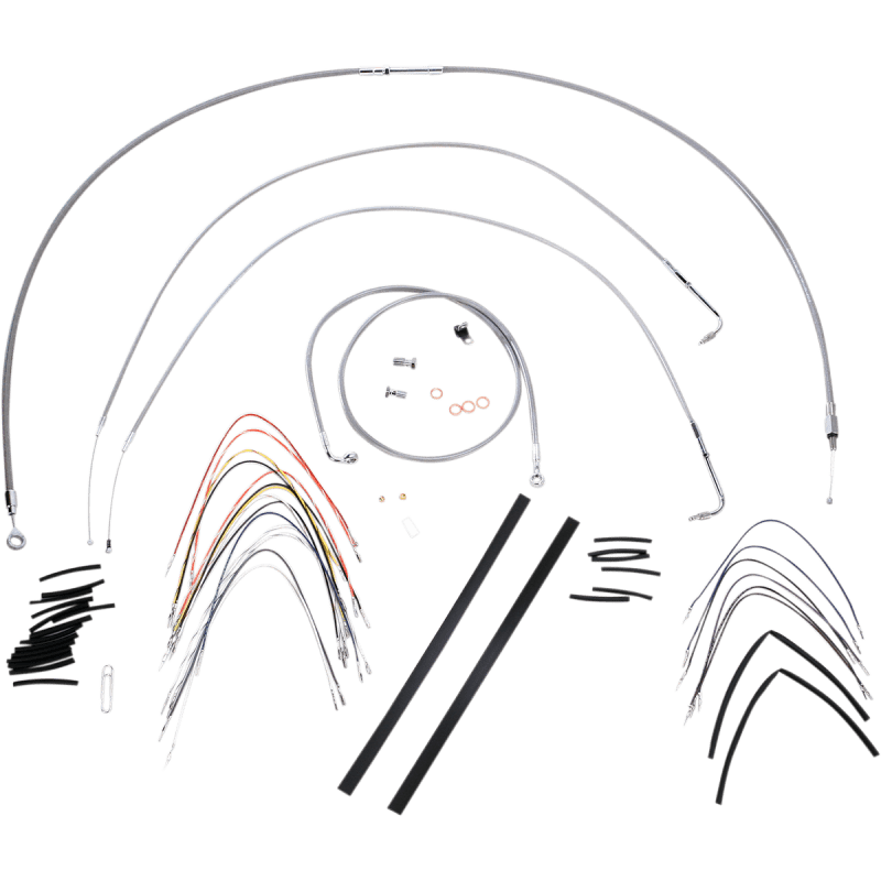 BURLY BRAND FLST CONTROL KIT SS 14" (B30 - 1050) - DRIVEN Canada's Powersports B30 - 1050B30 - 1050