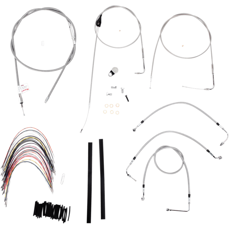 BURLY BRAND FLH CONTROL KIT SS WC 16" (B30 - 1083) - DRIVEN Canada's Powersports B30 - 1083B30 - 1083