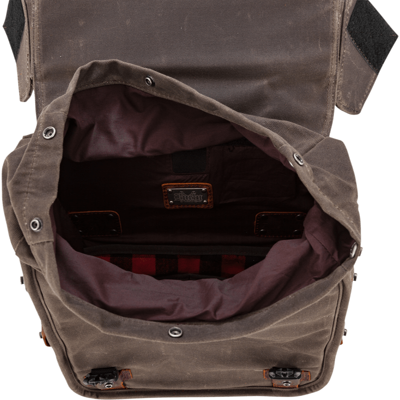 BURLY BRAND SADDLEBAG THROWOVER OAK (B15 - 1002D) - DRIVEN Canada's Powersports B15 - 1002DB15 - 1002D