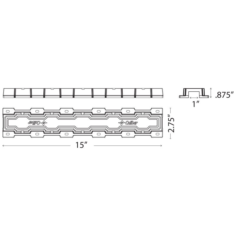 CALIBER GRIPS TRAILER SURFACE PROTECTION FOR SNOWMOBILE (13200) - DRIVEN Canada's Powersports 13200