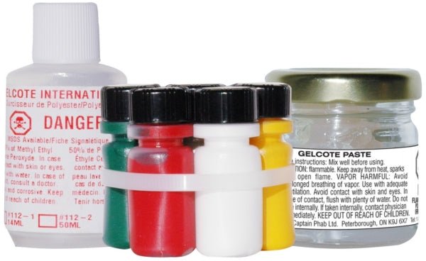 CAPTAIN PHAB GELCOTE REPAIR KIT MULTI COLOUR (GI - 00000) - DRIVEN Canada's Powersports 5 73171 00000 6GI - 00000