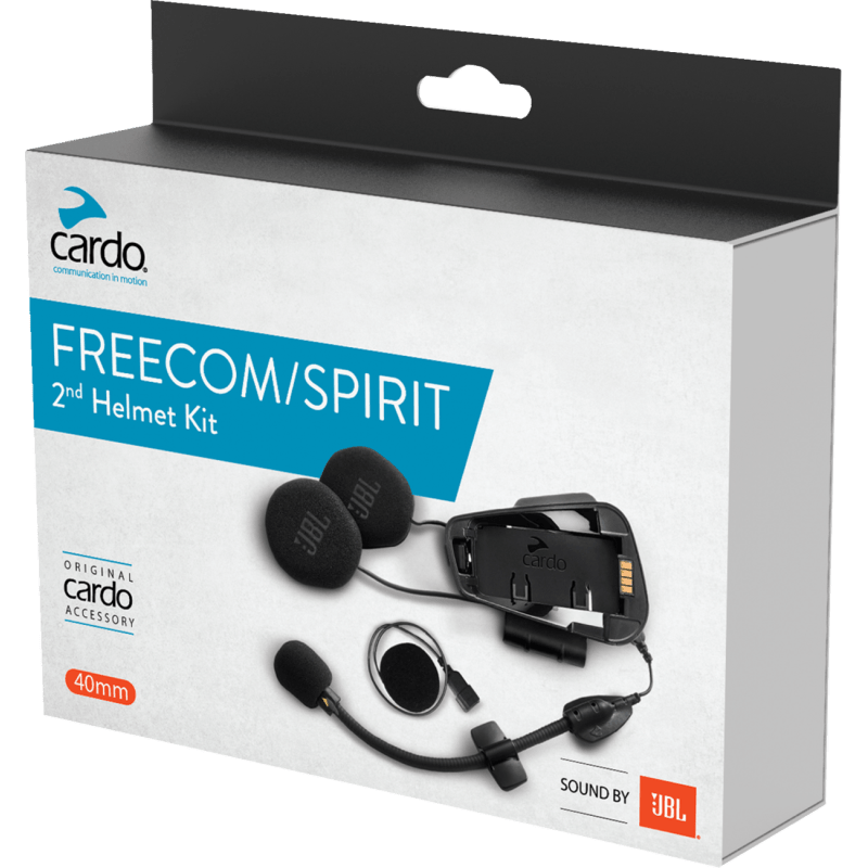 CARDO SYSTEMS FREECOM - X/SPIRIT 2ND HELMET JBL KIT (ACC00009) - DRIVEN Canada's Powersports 828831843272ACC00009