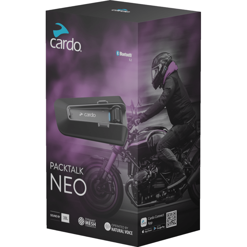 CARDO SYSTEMS PACKTALK NEO SINGLE (PTN00001) - DRIVEN Canada's Powersports 828831843890PTN00001