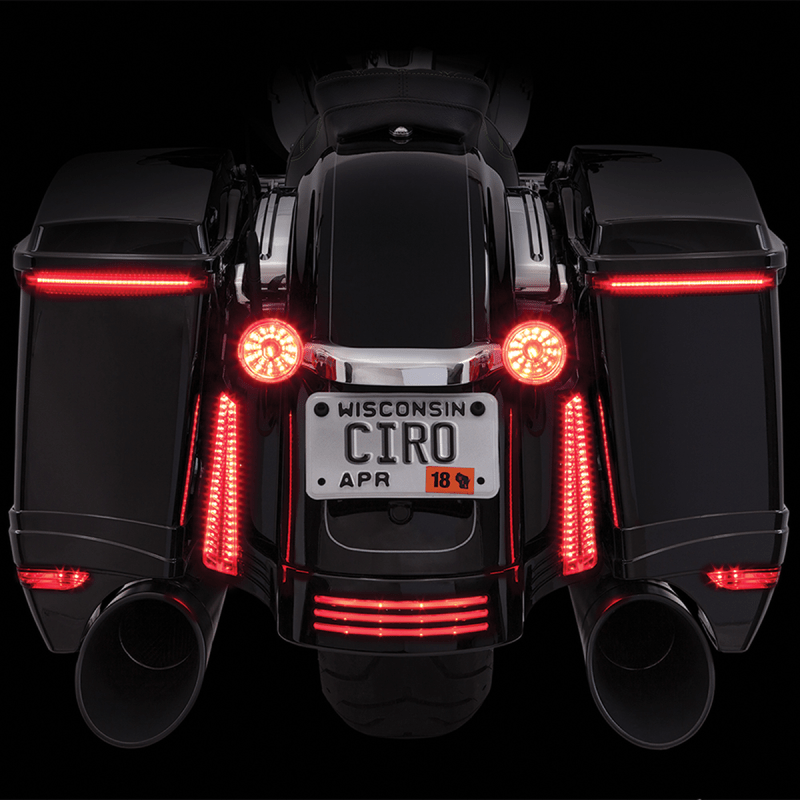 CIRO LLC BAG BLADES '14 - UP RED LEDS, LENSES - DRIVEN Canada's Powersports 40042