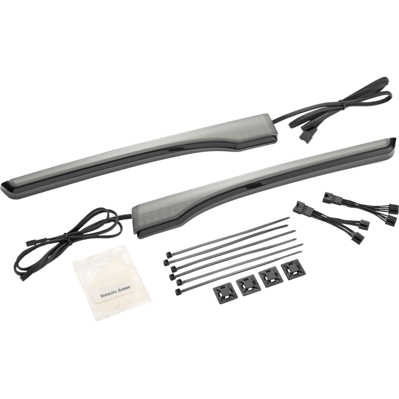 CIRO LLC LIGHT SPAR SIDE TOURING TRUNK INDIAN BLK W/LIGHT LENS - DRIVEN Canada's Powersports 46511