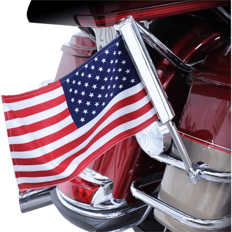 CIRO LLC LIGHTED FLAG KIT, CHROME (70600) - DRIVEN Canada's Powersports 70600