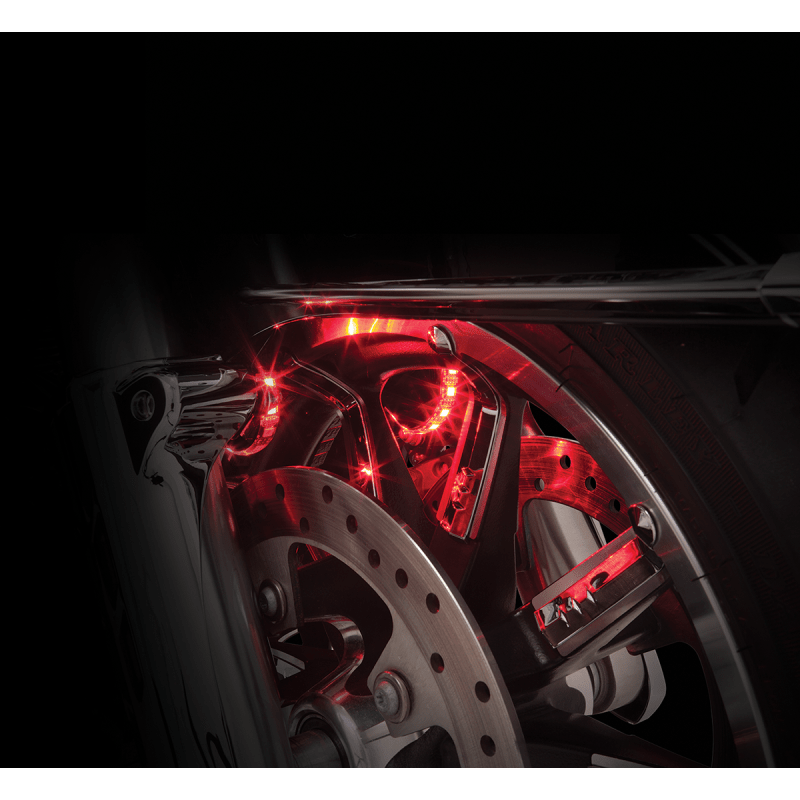 CIRO LLC LIGHTS FORK MOUNT 00 - 16 FLHT (EXC FLHTCUTG) (41009) - DRIVEN Canada's Powersports 41009