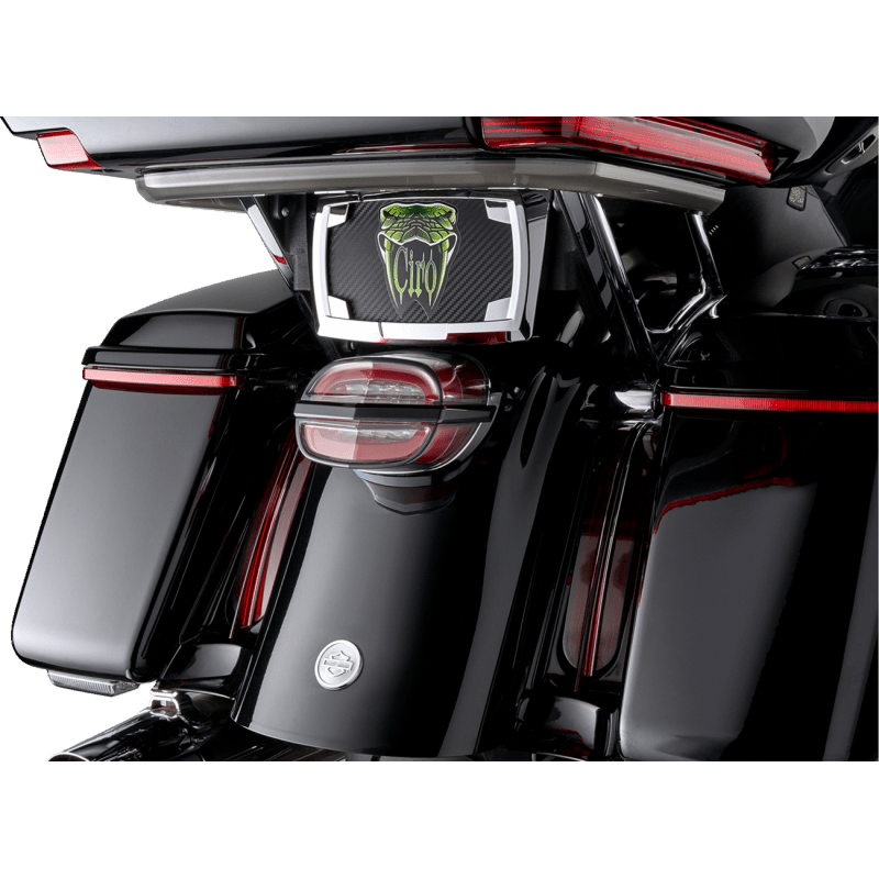 CIRO LLC TAILLIGHT SMOKE LENS W/LICENSE PLATE LIGHT (40902) - DRIVEN Canada's Powersports 40902