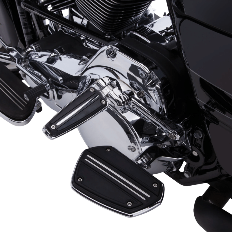 CIRO LLC TWIN RAIL FLOORBOARDS W/OUT ADAPTERS, CHROME (60301) - DRIVEN Canada's Powersports 60301