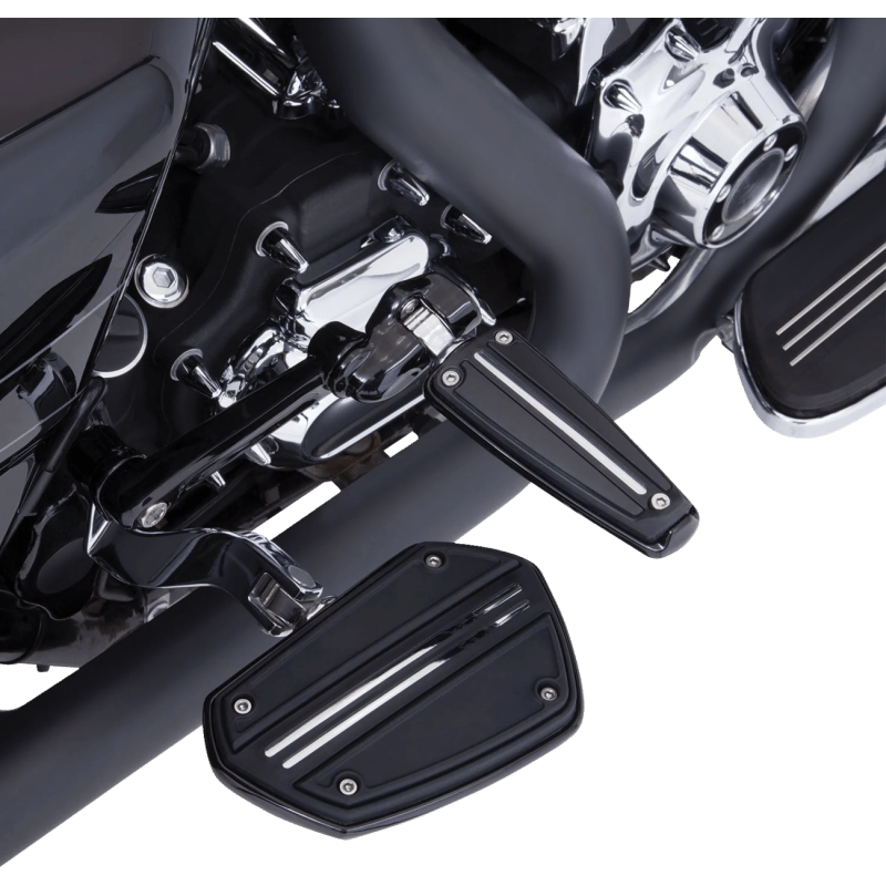 CIRO LLC TWIN RAIL FLOORBOARDS W/OUT ADAPTERS, CHROME (60301) - DRIVEN Canada's Powersports 60301