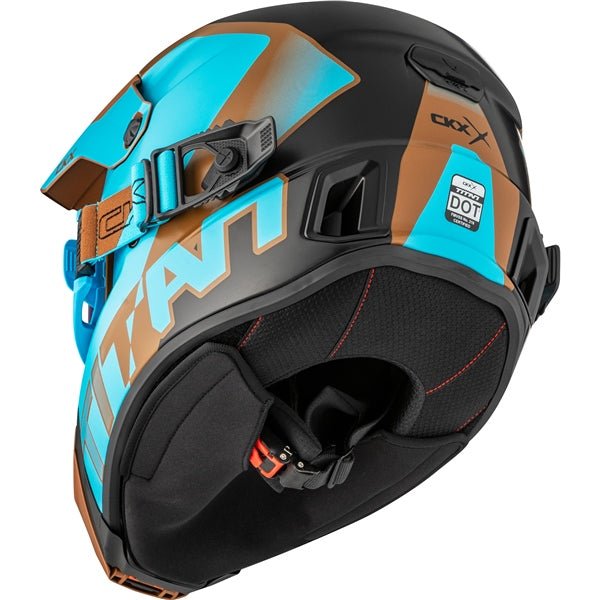 CKX AMS TITAN HELMET DL NUNAVUT BL/PECAN MAT - DRIVEN Canada's Powersports 779422389825518301