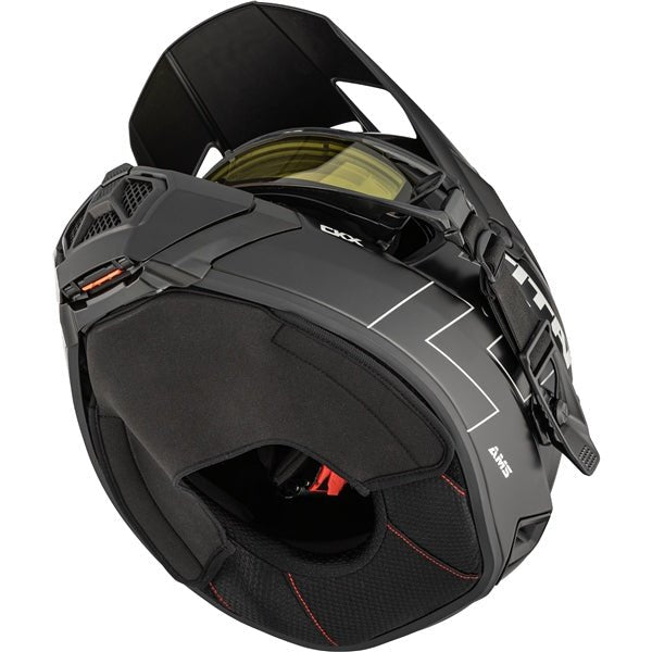 CKX AMS TITAN HELMET EDL SOLID BK MAT - DRIVEN Canada's Powersports 779422387371518160