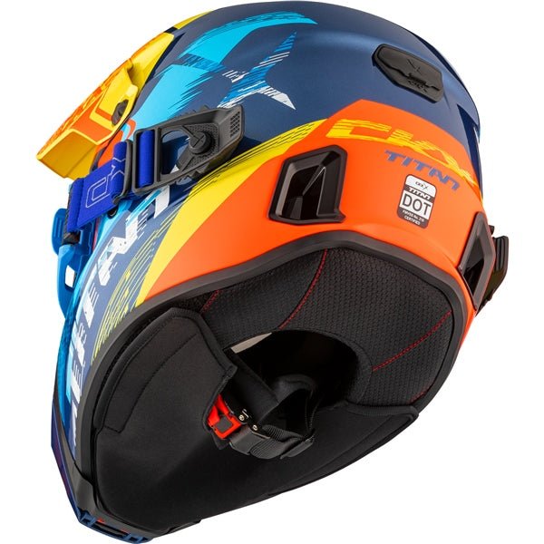 CKX AMS TITAN HELMET DL CONCORDIA BL/YE/RD - DRIVEN Canada's Powersports 779422390630518321