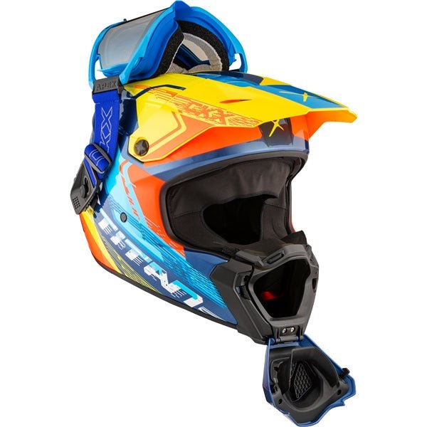 CKX AMS TITAN HELMET DL CONCORDIA BL/YE/RD - DRIVEN Canada's Powersports 779422390654518322