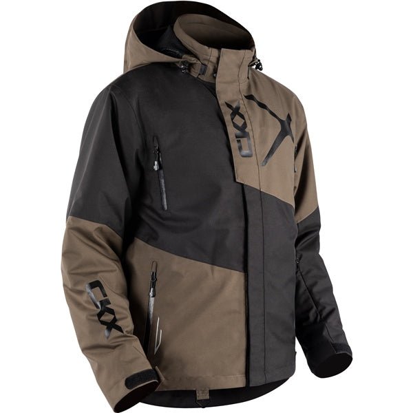 CKX CONQUER MEN JACKET - DRIVEN Canada's Powersports 779420581078M22 - 05 - BLK/OLI NIT XS