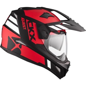 CKX QUEST RSV DUAL SPORTS HELMET, SUMMER FLASH - WITHOUT GOGGLE - Driven Powersports Inc.