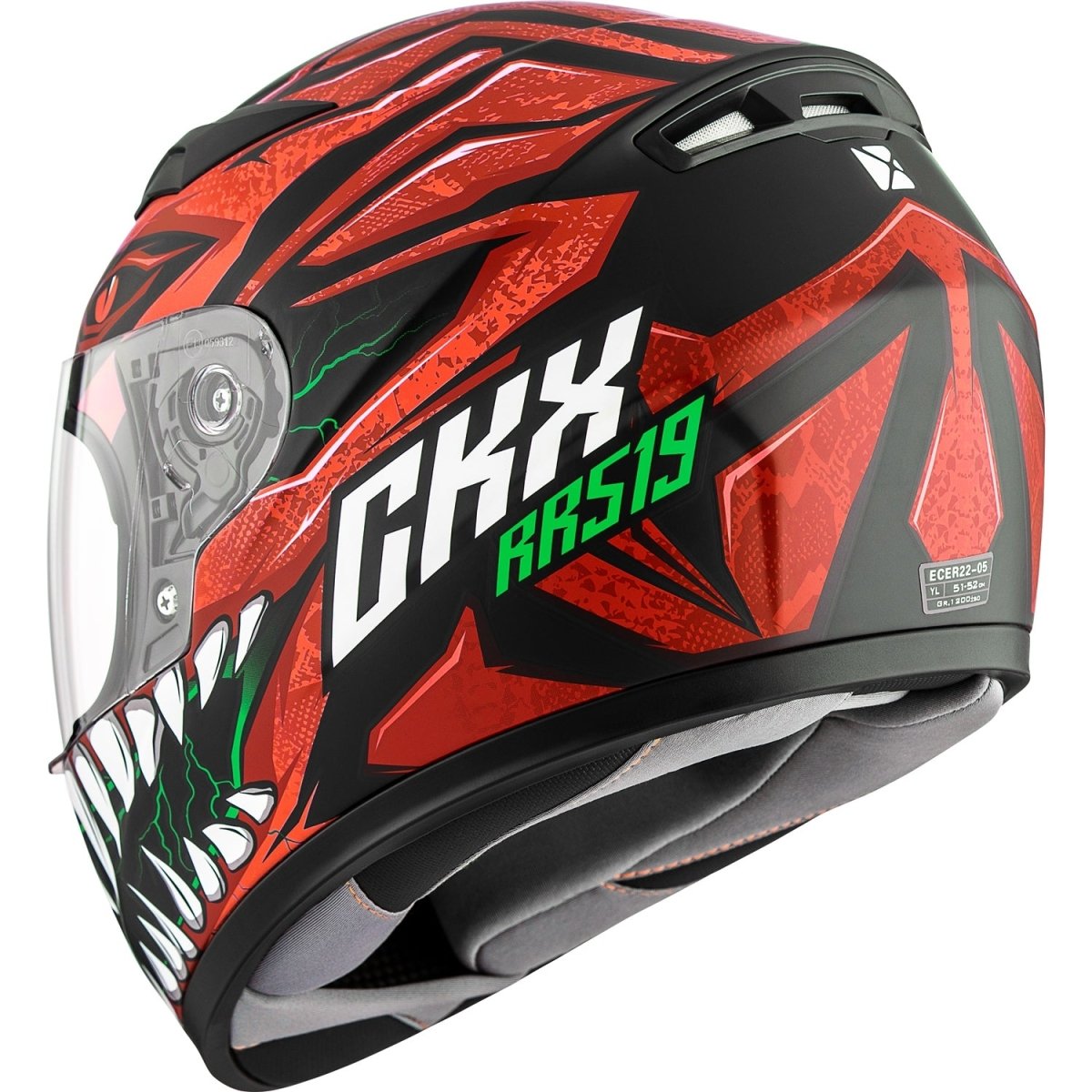 CKX RR519Y CHILD FULL - FACE HELMET, SUMMER - DRIVEN Canada's Powersports 779420460878520062