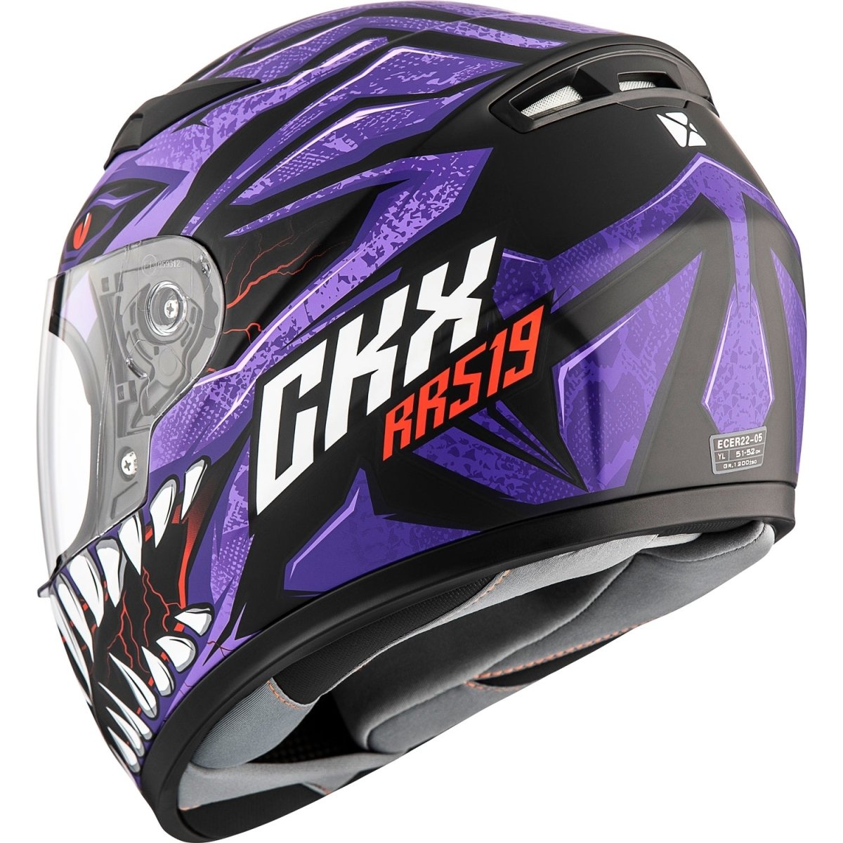 CKX RR519Y CHILD FULL - FACE HELMET, SUMMER - DRIVEN Canada's Powersports 779420460878520062